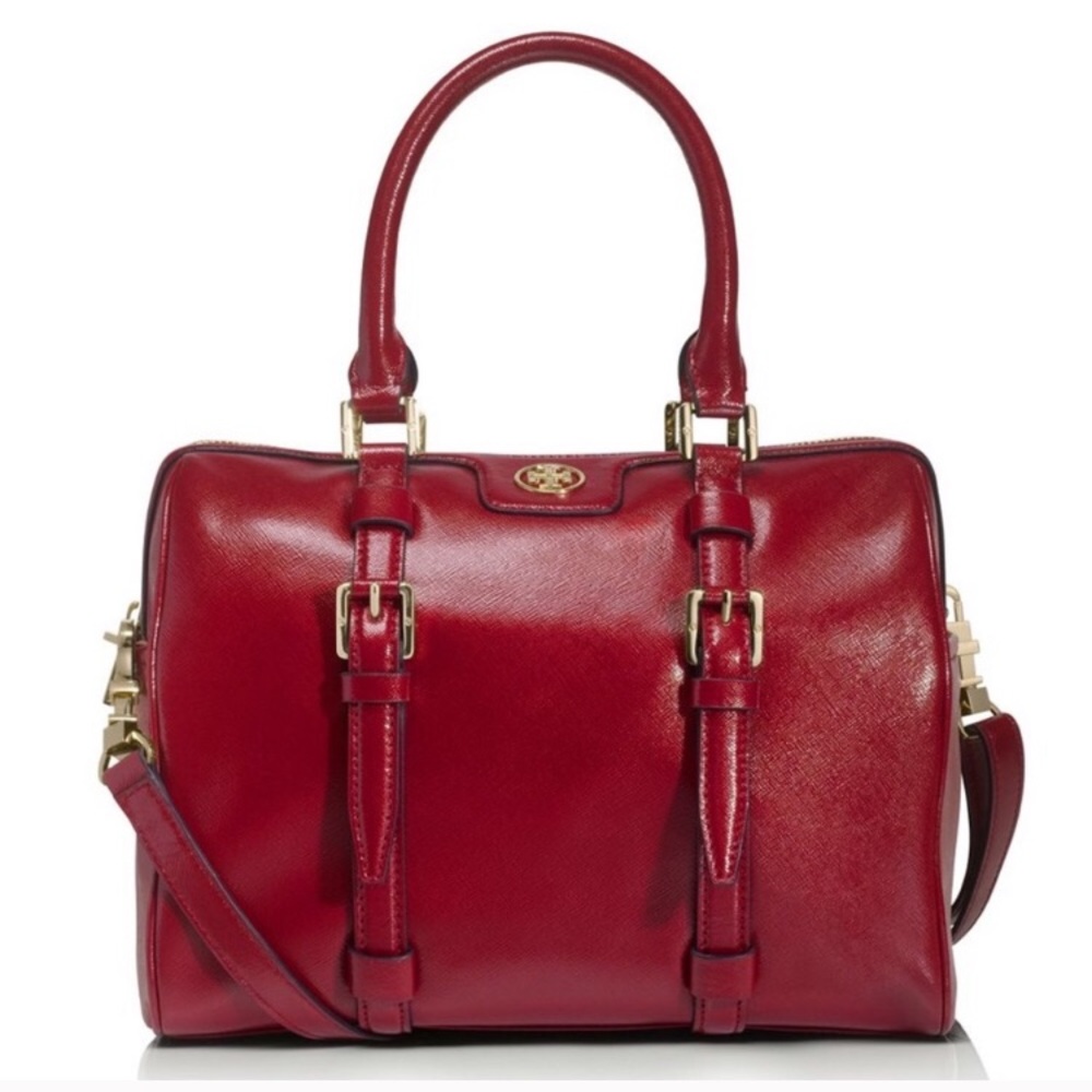 Tory Burch Vintage Buckle Satchel